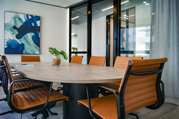 office table and chairs